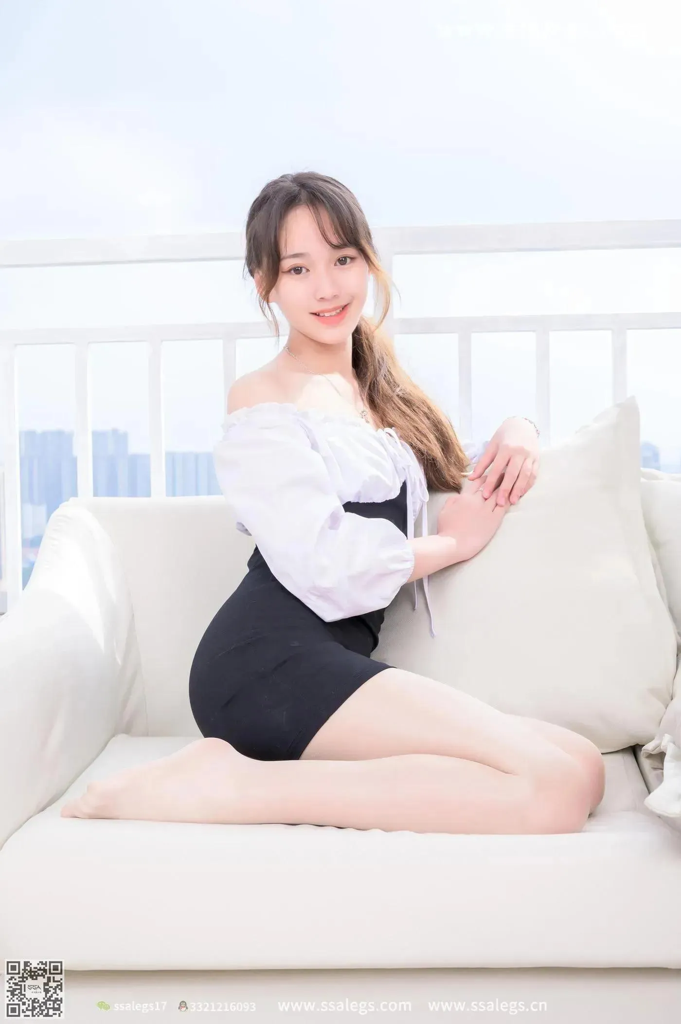 [SSA丝社]超清写真 NO.406 宝宝这个女孩笑得很甜(下) [80P]插图3
